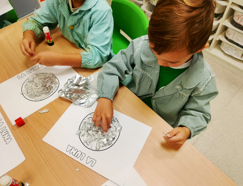 Pequeños astronautas en Educación Infantil