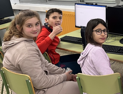 A la caza de noticias en el CEIP Mata Linares de San Vicente de la Barquera