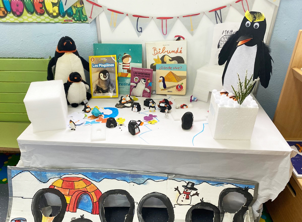 El CEIP Francisco de Quevedo y Villegas investiga y celebra el ‘Día del pingüino’