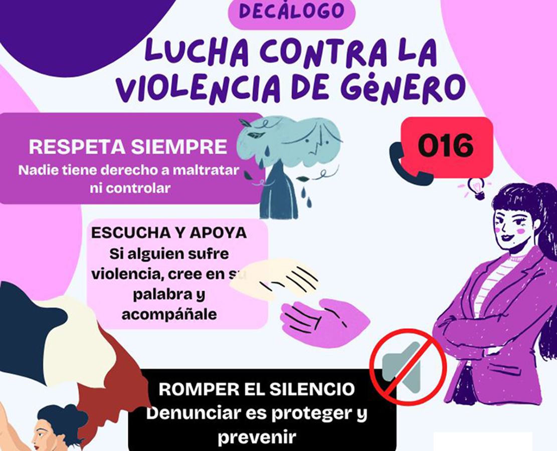 Decálogos para sensibilizar por el 25N